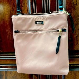 Kate Spade crossbody bag dusty rose color